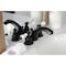 Kingston Brass KB950PL Mini-Widespread Bathroom Faucet with Retail Pop-Up, Matte Black KB950PL - alternate 3